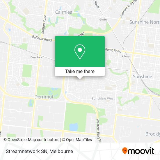 Streamnetwork SN map