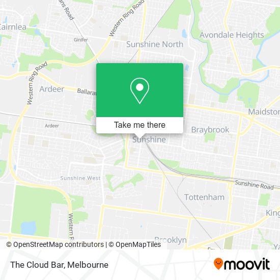 The Cloud Bar map
