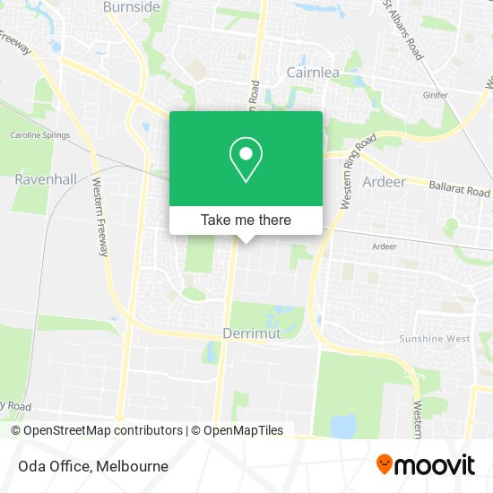 Oda Office map