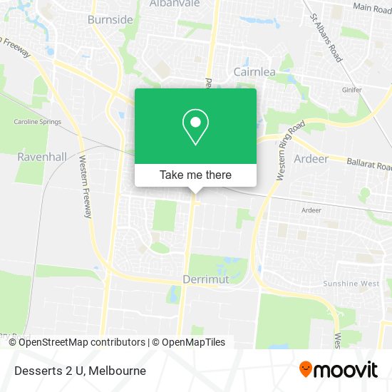Desserts 2 U map