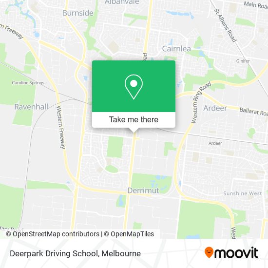 Deerpark Driving School map
