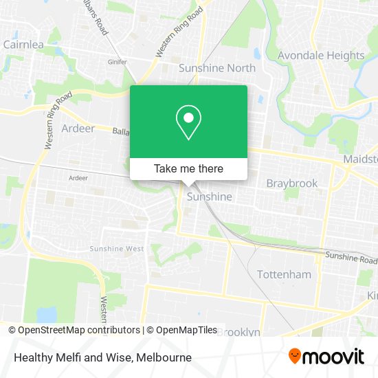 Healthy Melfi and Wise map