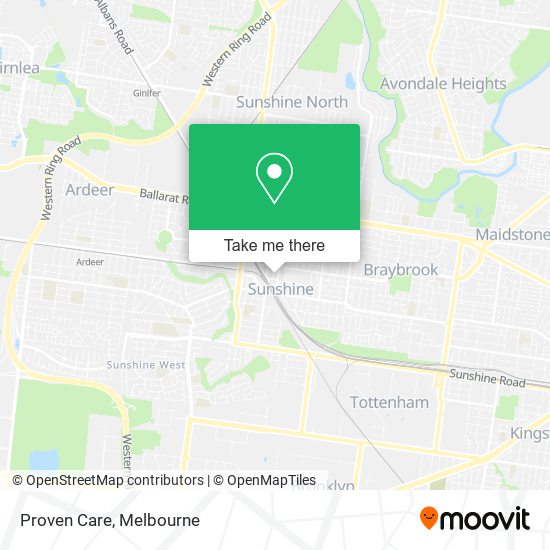 Proven Care map