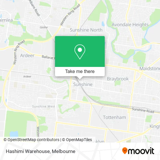 Hashimi Warehouse map