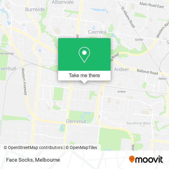 Face Socks map