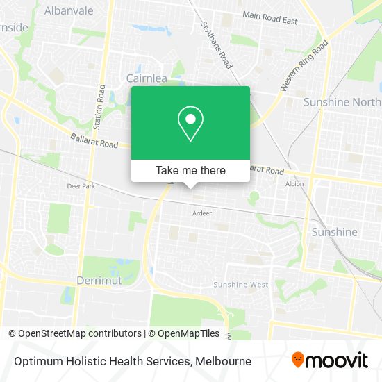 Mapa Optimum Holistic Health Services