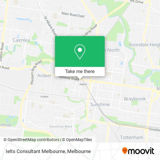 Ielts Consultant Melbourne map