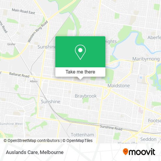 Auslands Care map