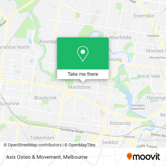 Axis Osteo & Movement map