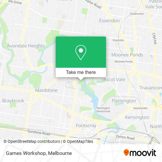 Games Workshop map
