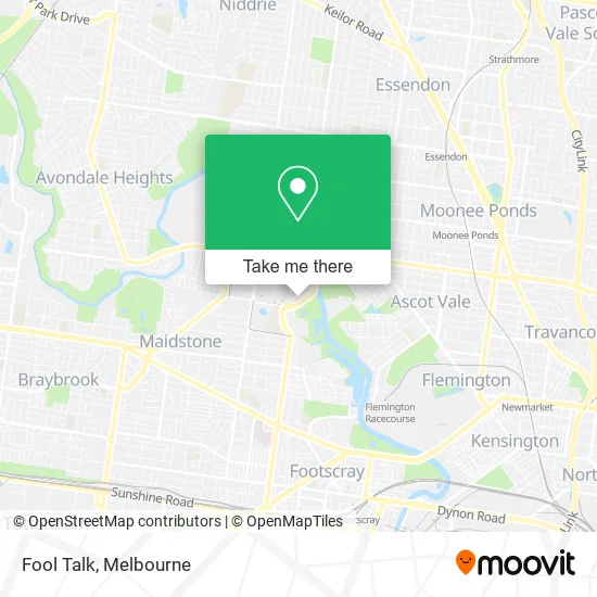 Fool Talk map