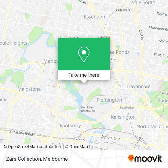 Zars Collection map