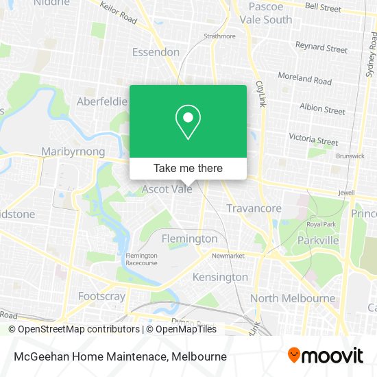 McGeehan Home Maintenace map