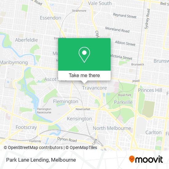 Park Lane Lending map