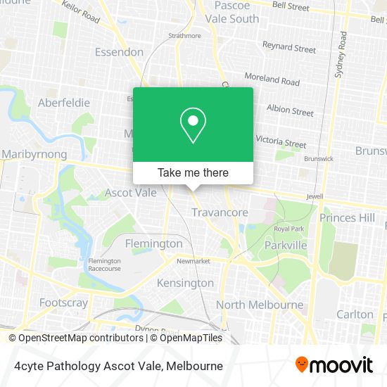 4cyte Pathology Ascot Vale map