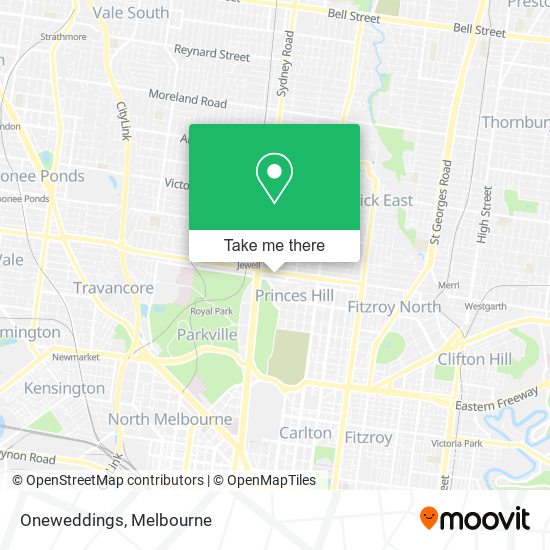 Oneweddings map
