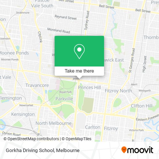 Gorkha Driving School map