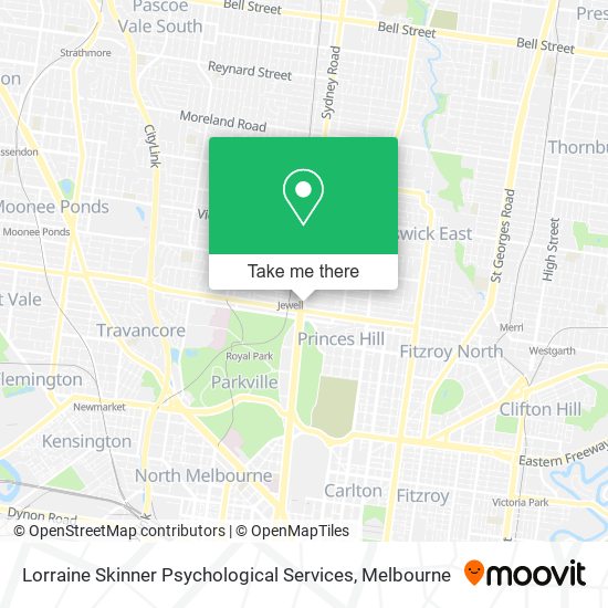 Lorraine Skinner Psychological Services map