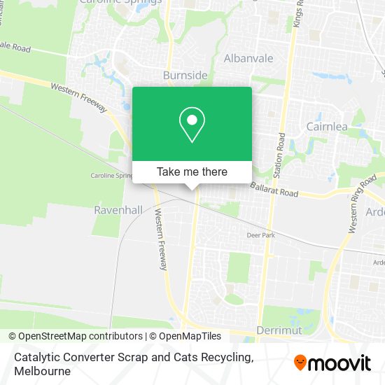 Catalytic Converter Scrap and Cats Recycling map
