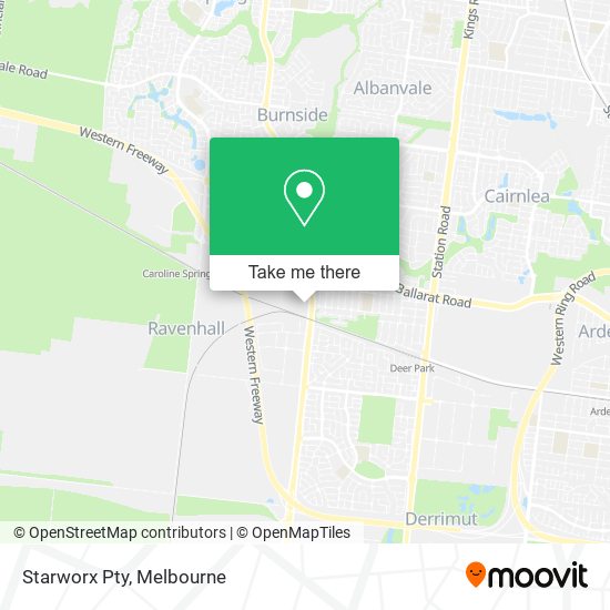 Starworx Pty map