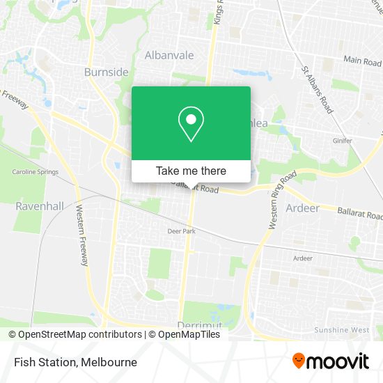 Fish Station map