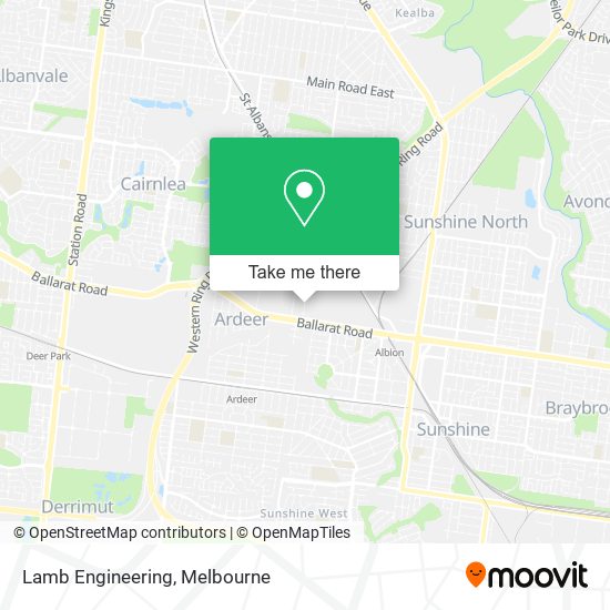 Lamb Engineering map