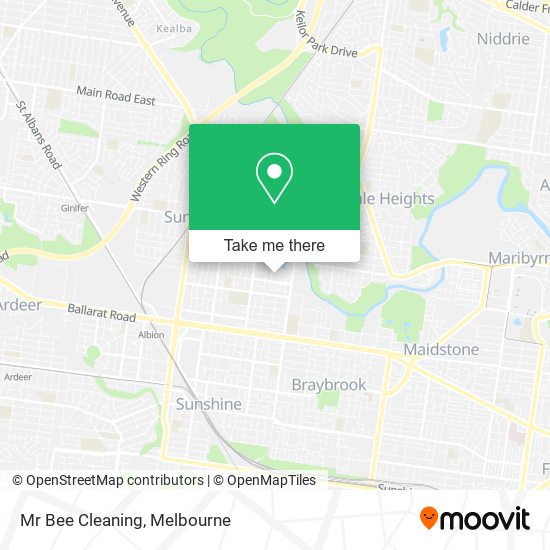 Mr Bee Cleaning map