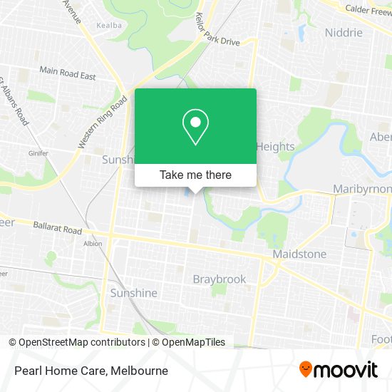Pearl Home Care map