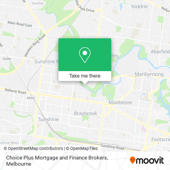 Choice Plus Mortgage and Finance Brokers map