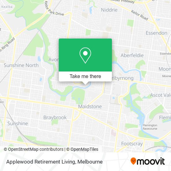 Applewood Retirement Living map