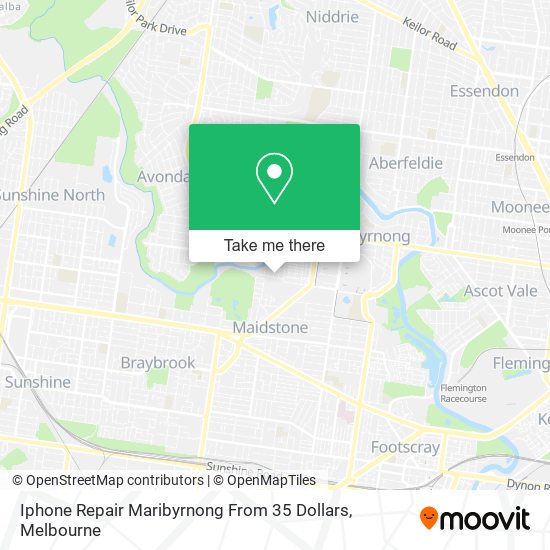 Iphone Repair Maribyrnong From 35 Dollars map