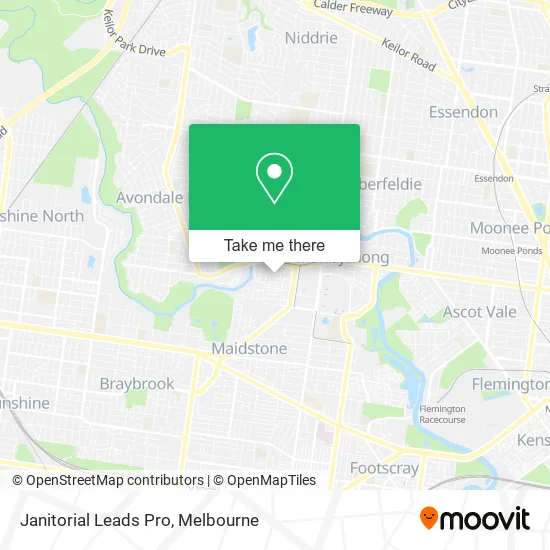 Janitorial Leads Pro map