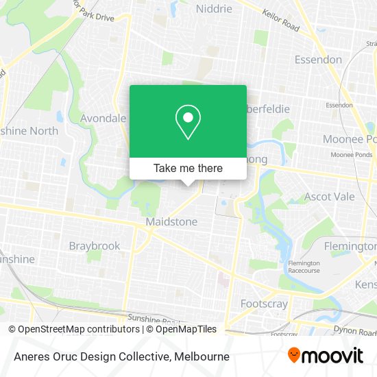 Aneres Oruc Design Collective map