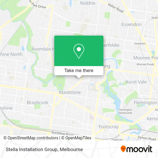 Stella Installation Group map