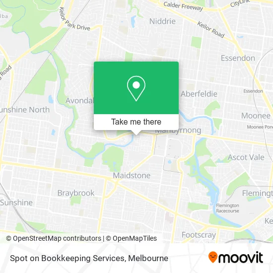 Spot on Bookkeeping Services map