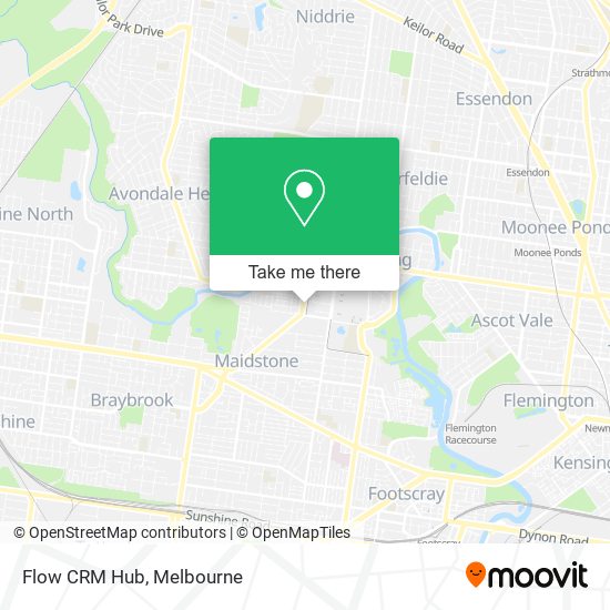 Flow CRM Hub map