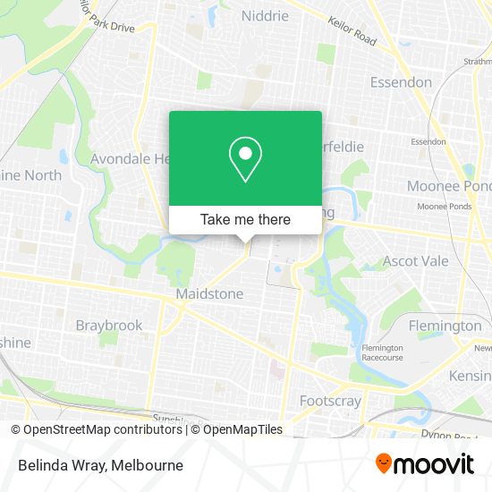Belinda Wray map