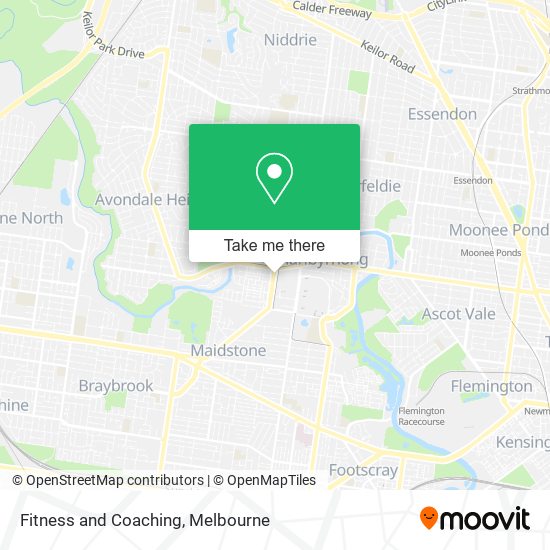Fitness and Coaching map