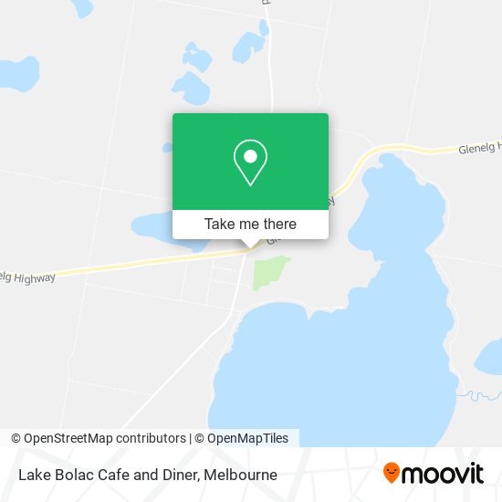 Lake Bolac Cafe and Diner map