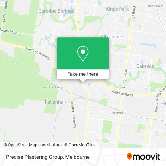 Mapa Precise Plastering Group