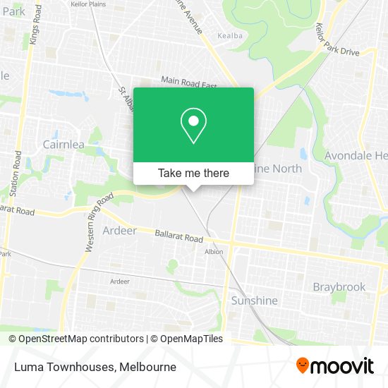 Luma Townhouses map