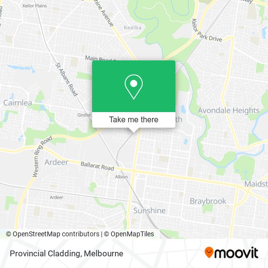 Provincial Cladding map