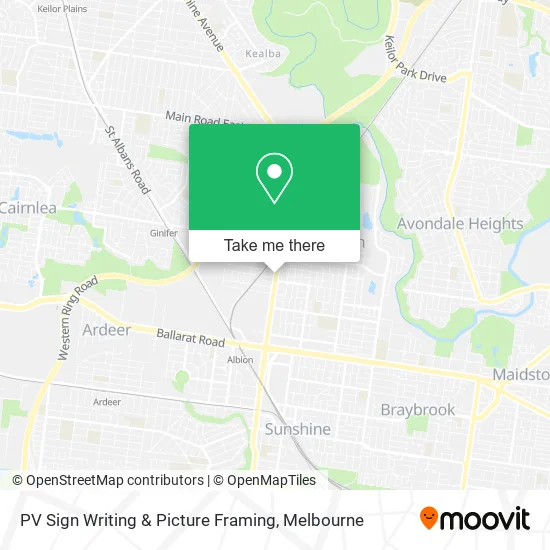 Mapa PV Sign Writing & Picture Framing