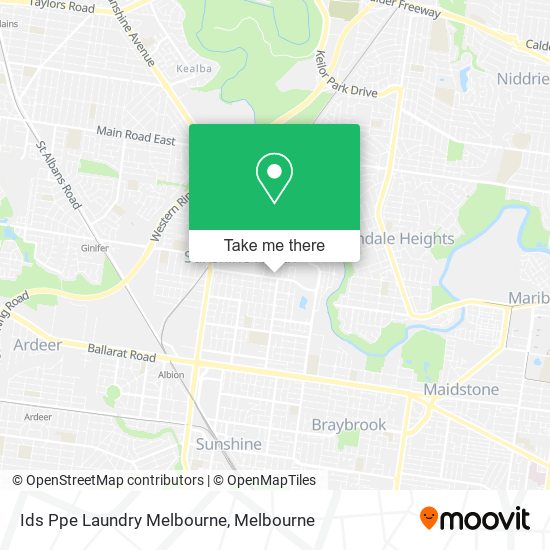 Ids Ppe Laundry Melbourne map