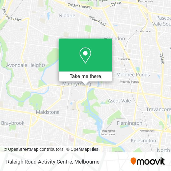 Raleigh Road Activity Centre map
