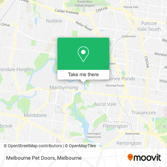 Melbourne Pet Doors map