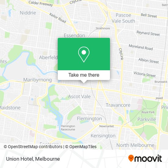 Union Hotel map