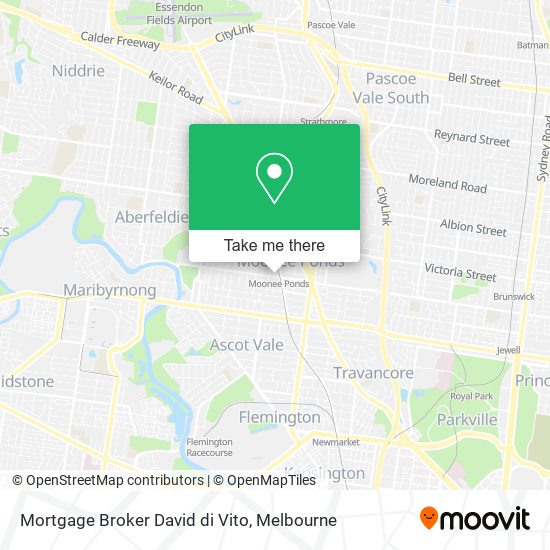 Mortgage Broker David di Vito map
