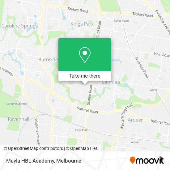 Mayla HBL Academy map