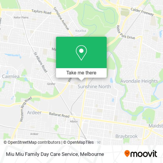 Miu Miu Family Day Care Service map